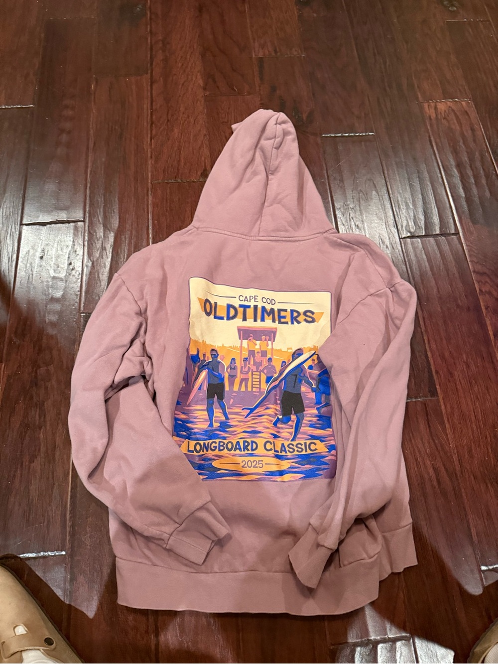 2025 Surfing Cape Cod Oldtimers Pullover Hoodie